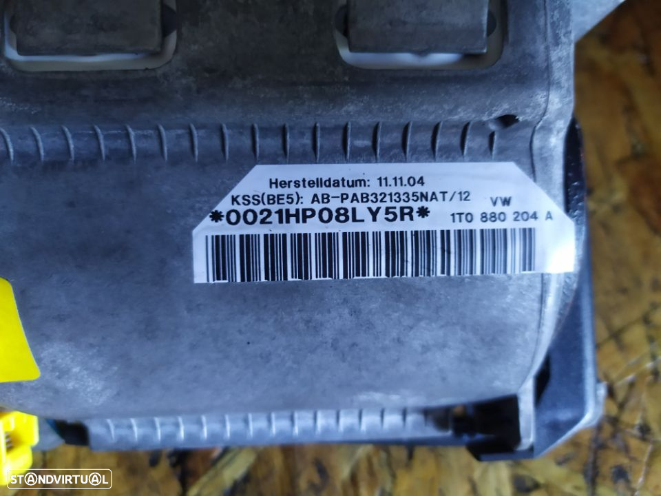 AIRBAG DO TABLIER VOLKSWAGEN TOURAN 1T0880204A - 2