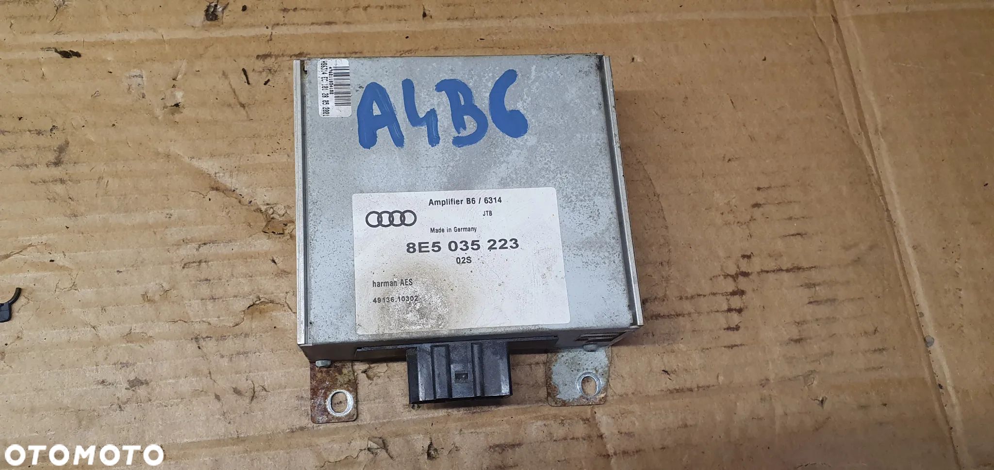 Wzmacniacz nagłośnienia Audio Audi A4 B6 8E5035223 - 1