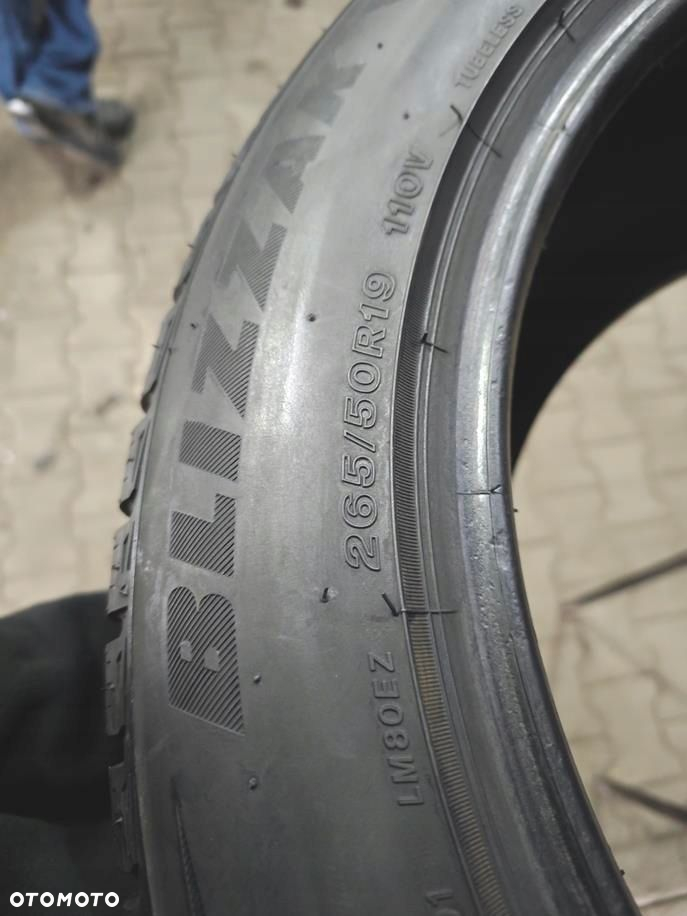 265/50R19 bridgestone 8mm opony zimowe 50023 - 8