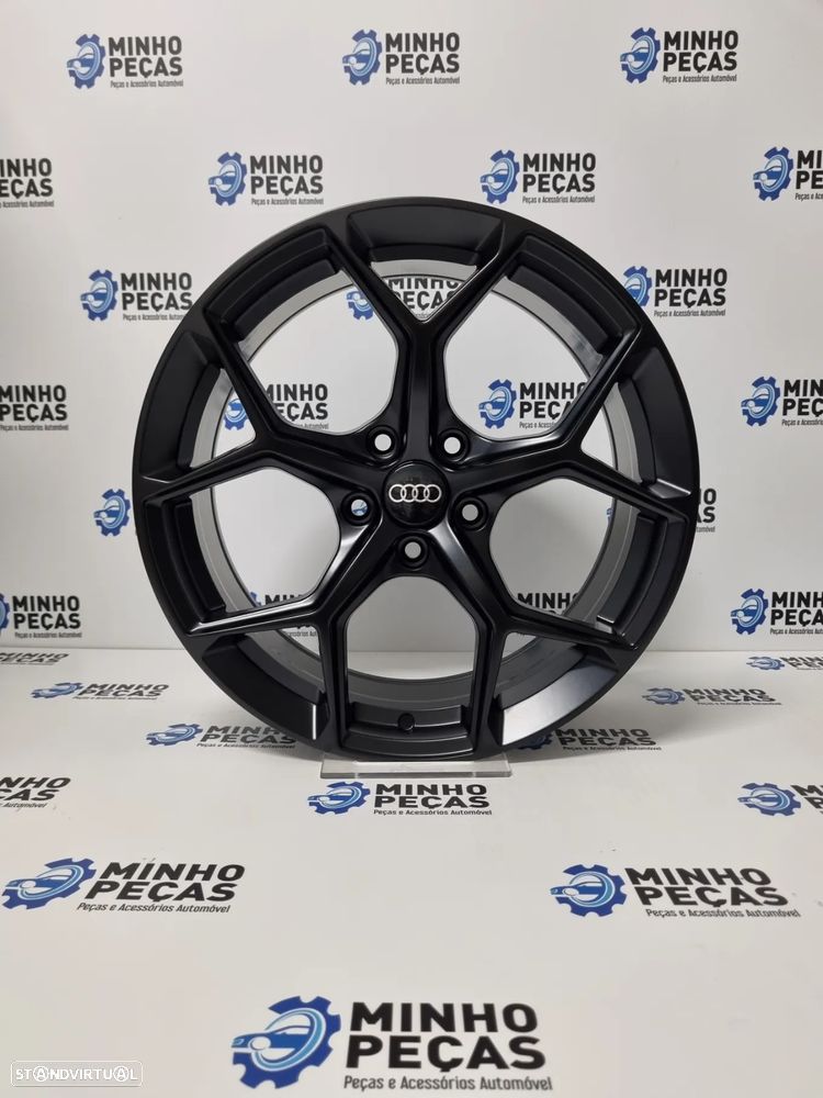 Jantes Audi RS4 B9 8W em 18 Satin Black (5x112) - 8