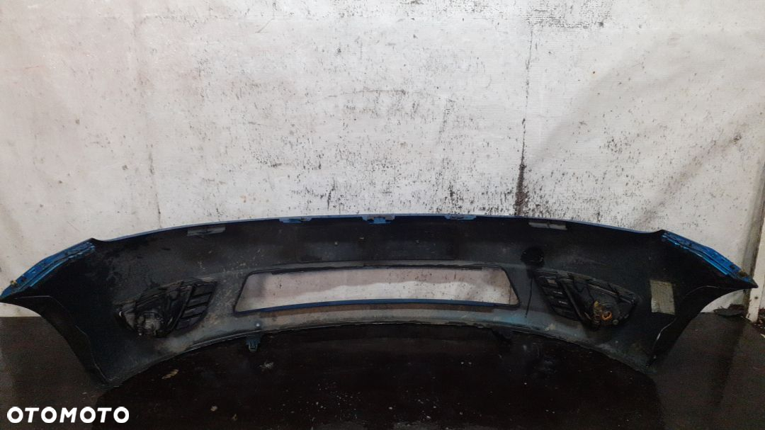 + ZDERZAK PRZÓD PRZEDNI DO FORD FIESTA MK6 VI 24 BŁĘKITNY HALOGENY - 4