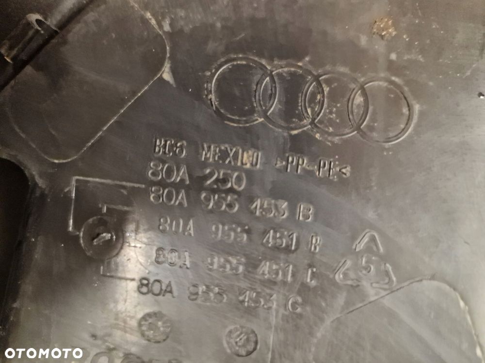 zbiornik spryskiwaczy audi q5 80a955453b - 3