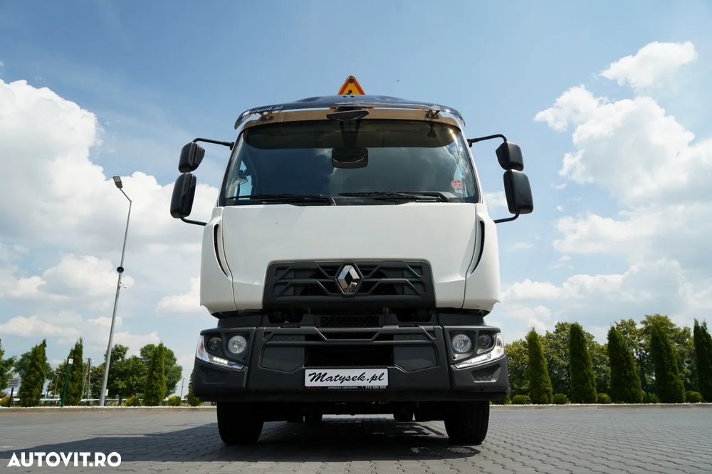 Renault D 16.240 / 4X2 / BASCULATOR / SPECIALIZED / DRUM / CISTERNĂ ASFALT / EURO 6 / IMPORTAT - 11