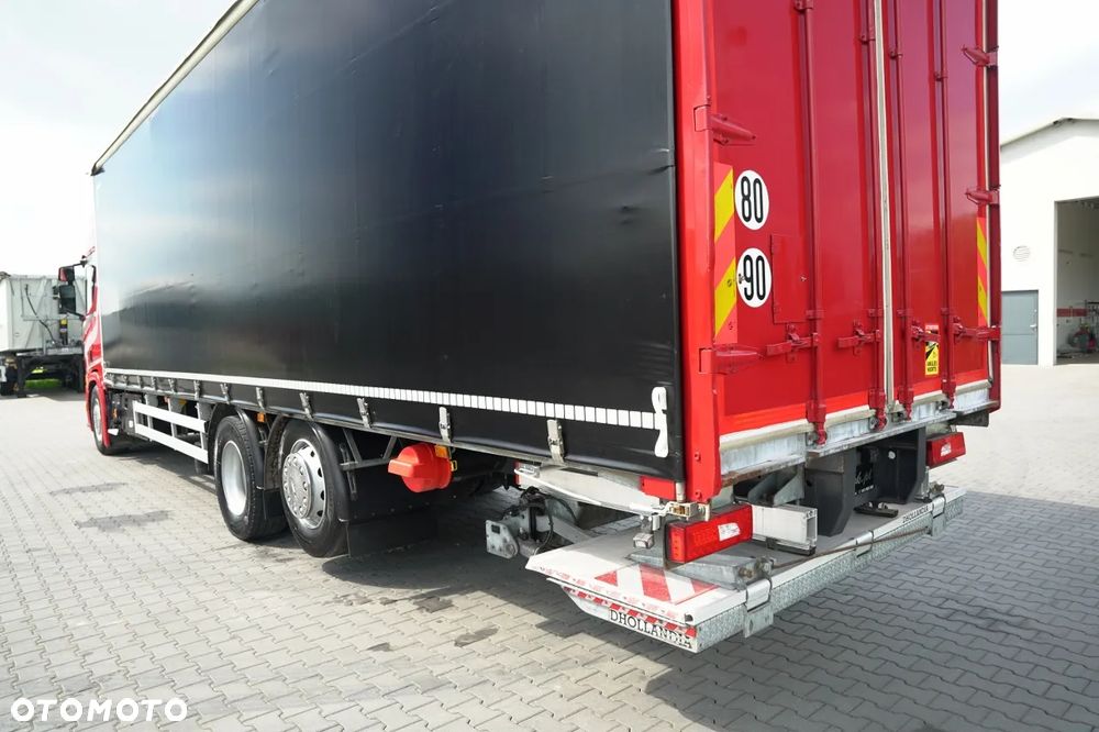 Scania R 410 / FIRANKA 9,5 M  / 6x2 / OŚ PODNOSZONA / WINDA DHOLLANDIA  / EURO 6 - 11