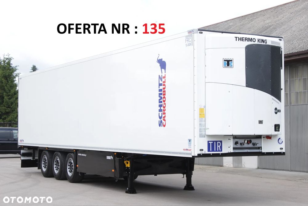 Schmitz Cargobull FP 60 V7 Thermo King SLXi 300 / DOPPELSTOCK / Oś Podnoszona /ŚCIANA 7 CM / - 1