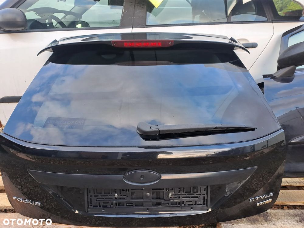 Ford Fokus MK2 FL 2010r. HB 5D kompletna klapa bagażnika kod lakieru F3 czarny i inne - 5