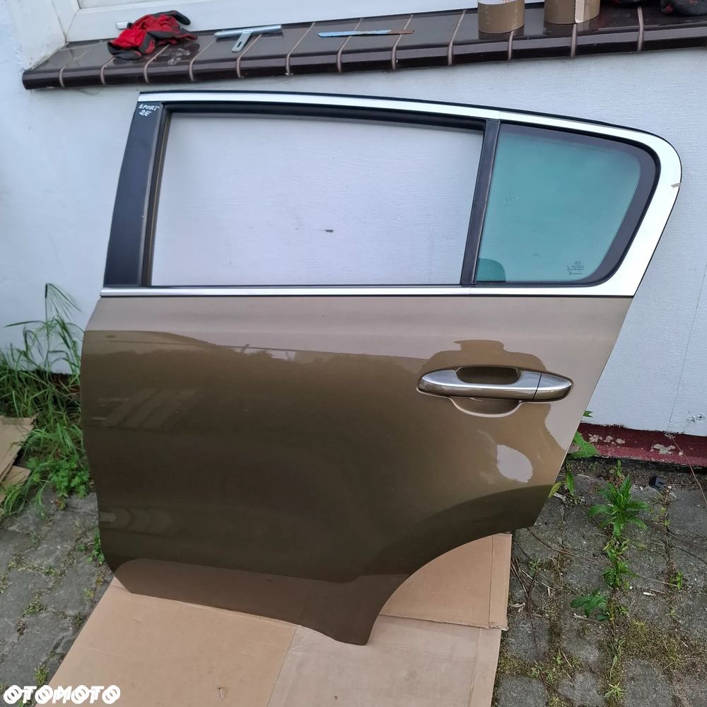 KIA SPORTAGE IV 4 15- DRZWI LEWA STRONA 2e brazowy zielony Alchemy Green PRZÓD LEWE TYŁ LEWE - 6