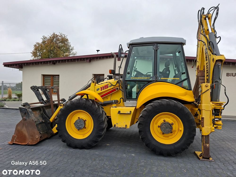 New Holland B115 B / Joystick / Koparko Ładowarka / - 6