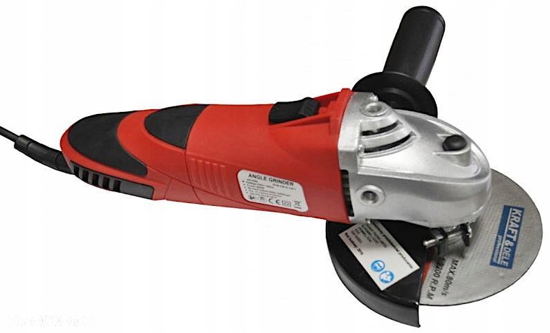 Szlifierka kątowa sieciowe KraftDele 900 W 230 V 125mm - 2