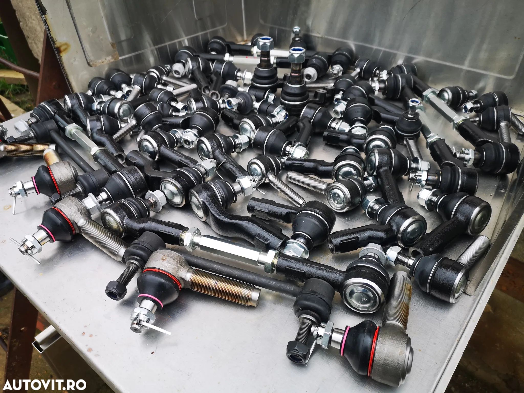 Piese directie Nissan Cabstar Renault Maxity Atleon L35 Trade Ebro L35-08/085/09 suspensie pivoti bucse bielete kit pivotare - 1