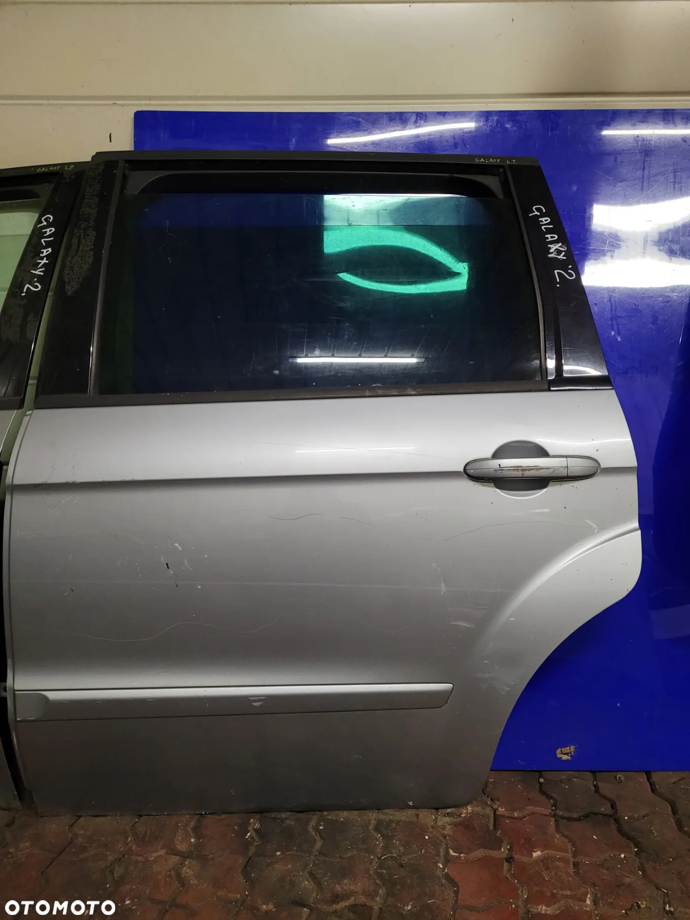 KOMPLET DRZWI LEWY PRAWY PRZÓD TYŁ FORD GALAXY II MK2 BLENDA KLAPY - 4
