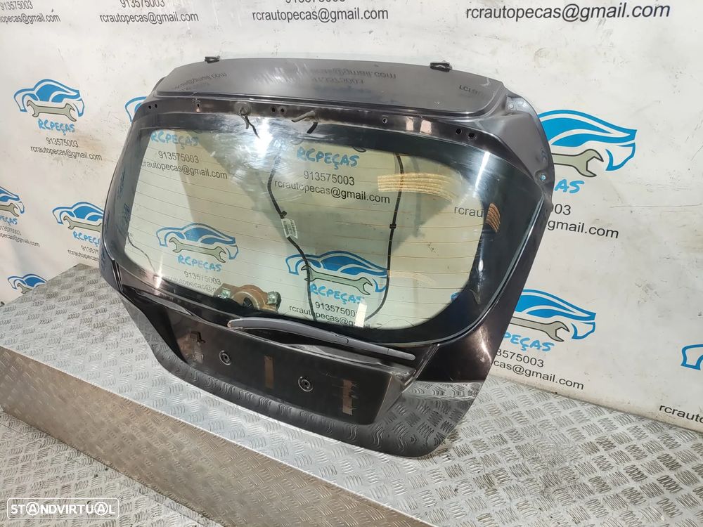 Porta / Tampa da Mala Ford Fiesta VI 6 MK6 em Preto / Preta - 5