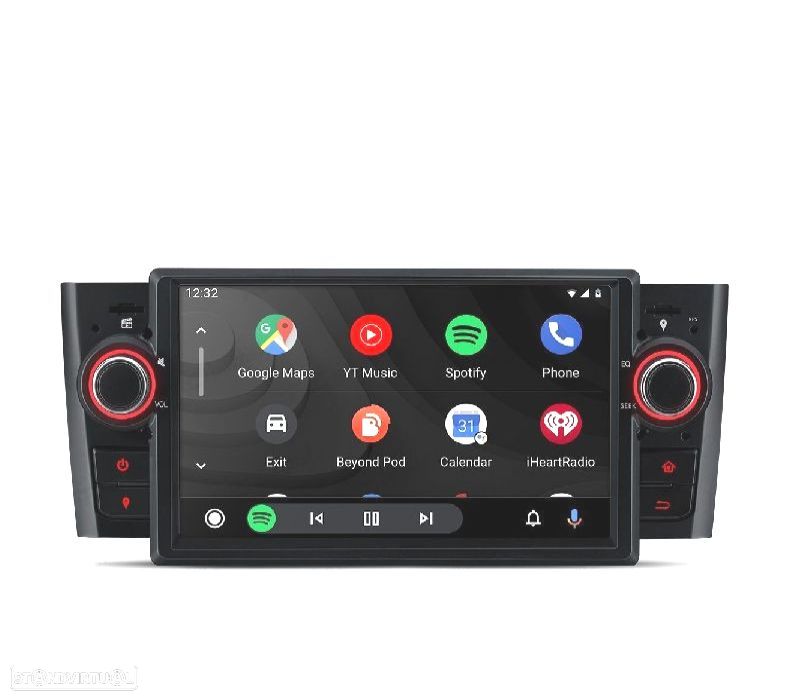 AUTO RADIO GPS ANDROID 10 PARA FIAT GRANDE PUNTO 05-09 USB GPS TACTIL HD - 9