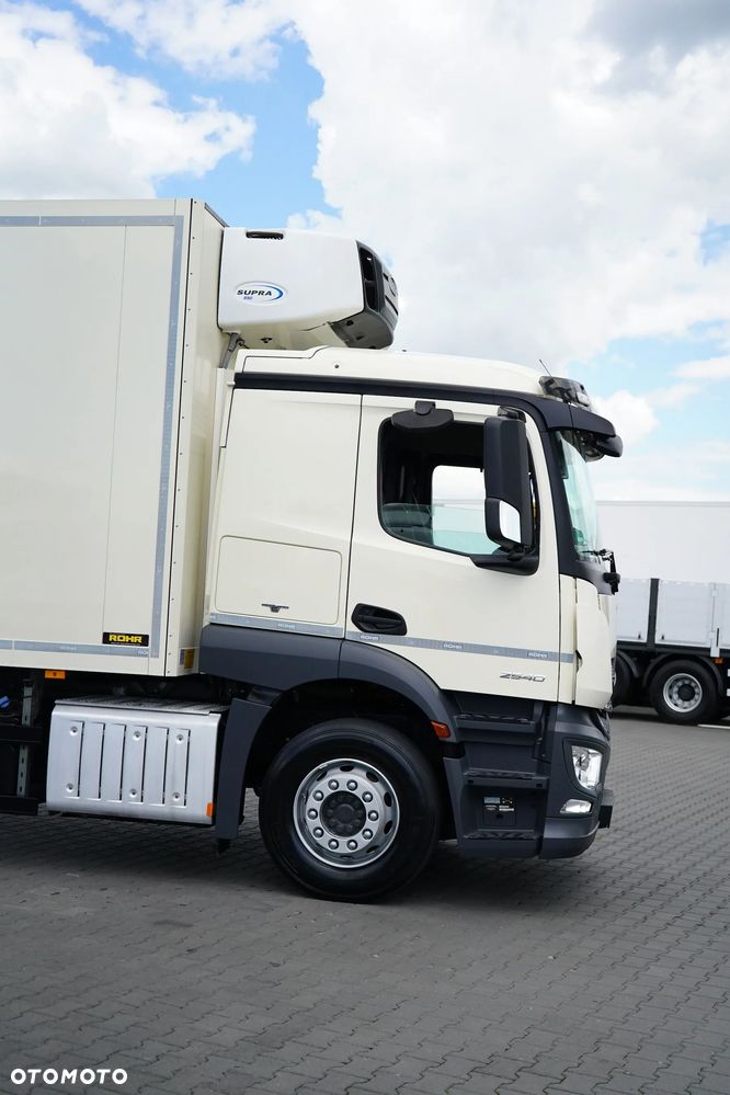 Mercedes-Benz ACTROS / 2540 / ACC / E 6 / ZESTAW PRZEJAZDOWY / CHŁODNIA + WINDA / 38 PALET - 37