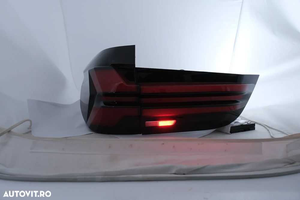 Stopuri Full LED BMW X5 F15 (2013-2018) Conversie la G05 Design - 8