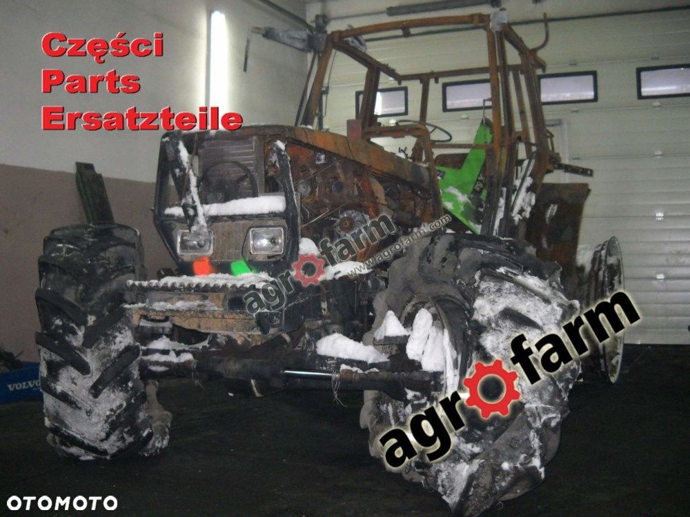 Deutz Agrostar 6.11 części, skrzynia biegów, oś - 1