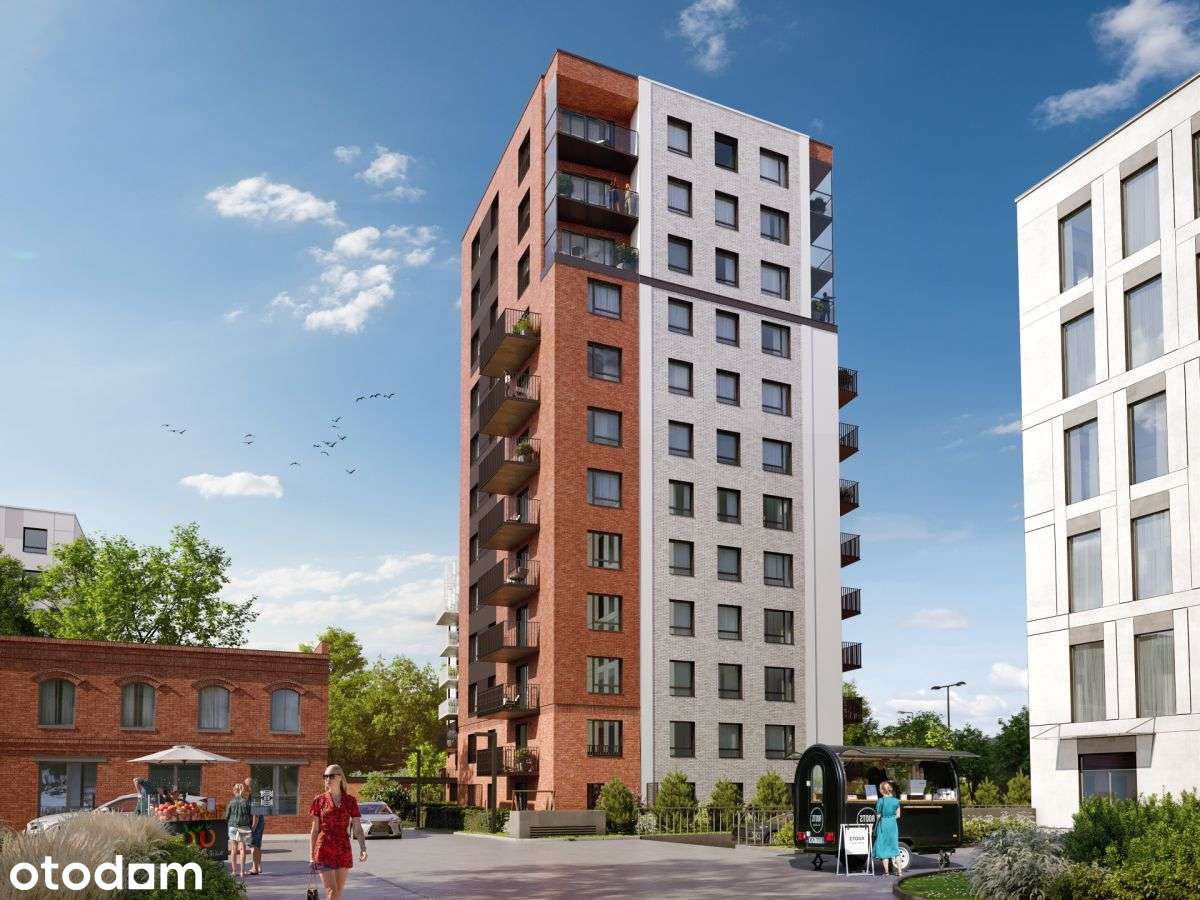 2-pokojowe mieszkanie 46m2 + ogródek Bez Prowizji