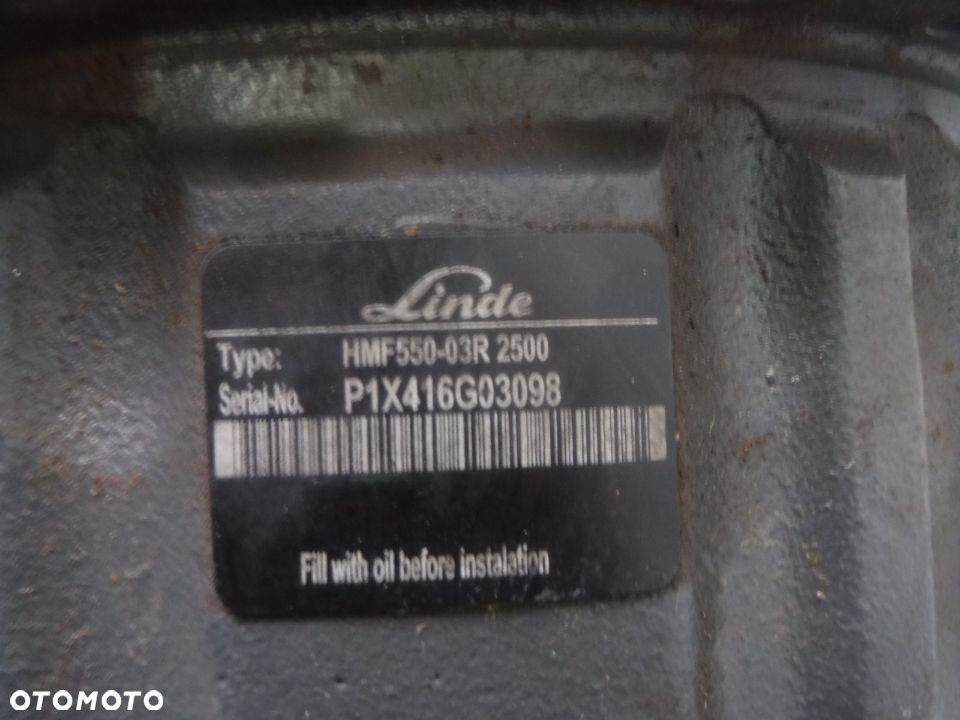 linde hydromotor zwolnica silnik jazdy hmf550 - 2