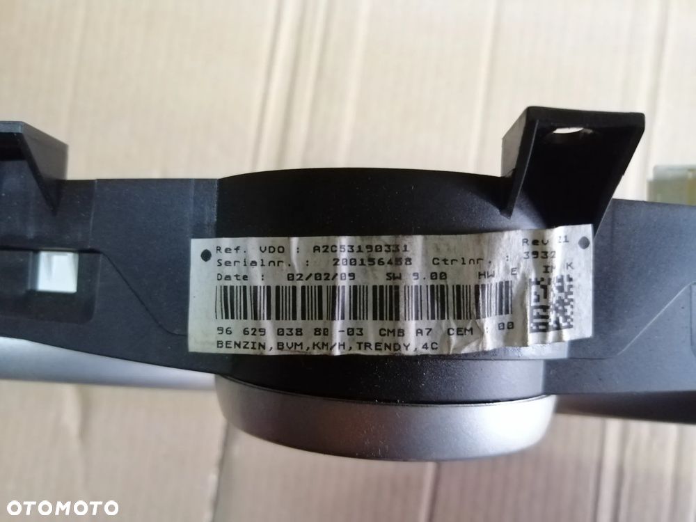 Peugeot 207 1.4 VTi  8FS zestaw startowy komputer  Bosch 0261201863 BSi BSM stacyjka immo klucze licznik i inne - 37