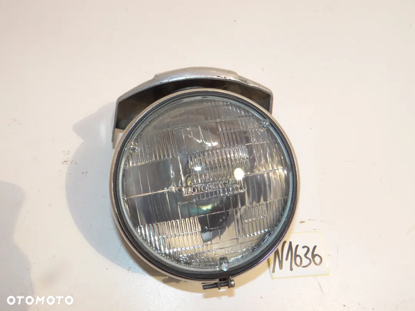 Harley Davidson Ironhead Sportster Oryginał  Lampa Reflektor przód + daszek mocowanie konsoli N1636