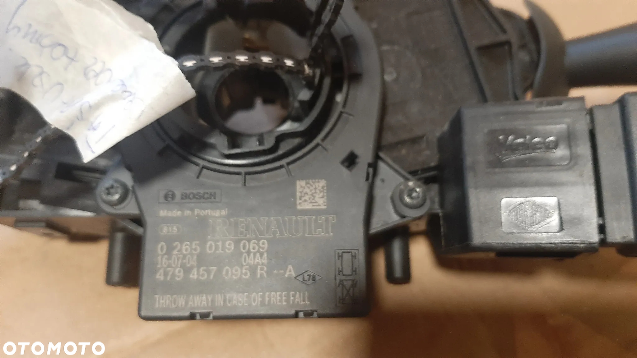Przełącznik zespolony CLIO IV 1.2 16V 16R 255671163R  E10670313 - 3