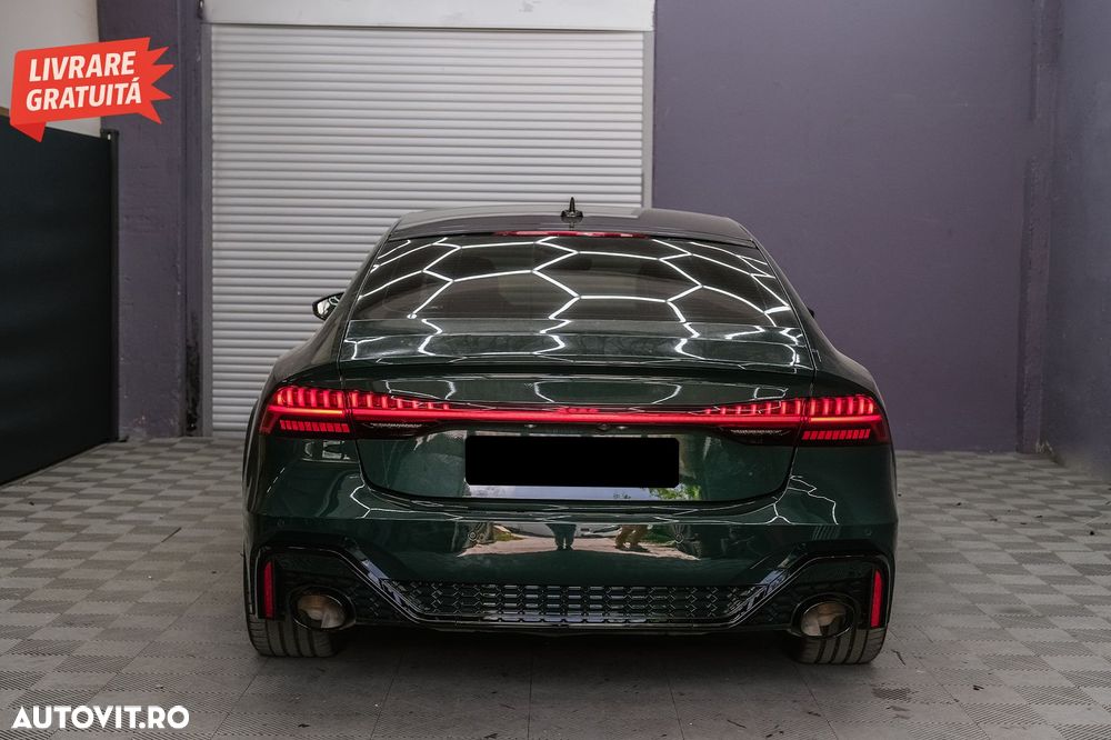 Bara Spate cu Difuzor si ornamente evacuare Audi A7 4K8 Sportback (2018-up) RS Des- livrare gratuita - 15