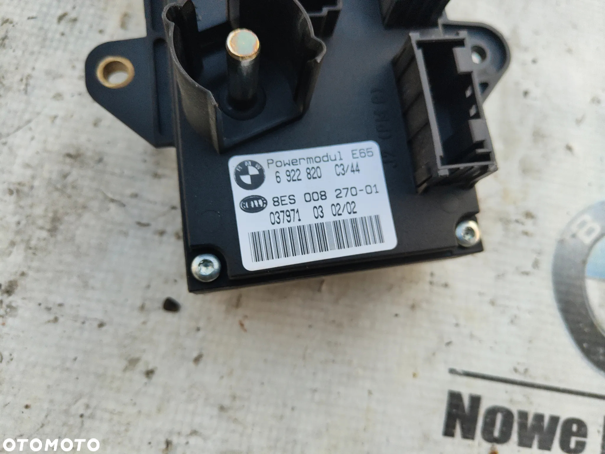 BMW E65 Sterownik Moduł Mocy Power Moduł 692820 - 3