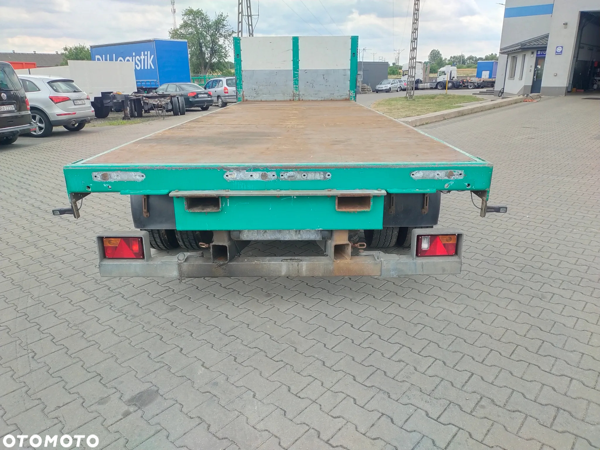 Ackermann Przyczepa Niskopodwoziowa do kontenerów rama ocynk - 5
