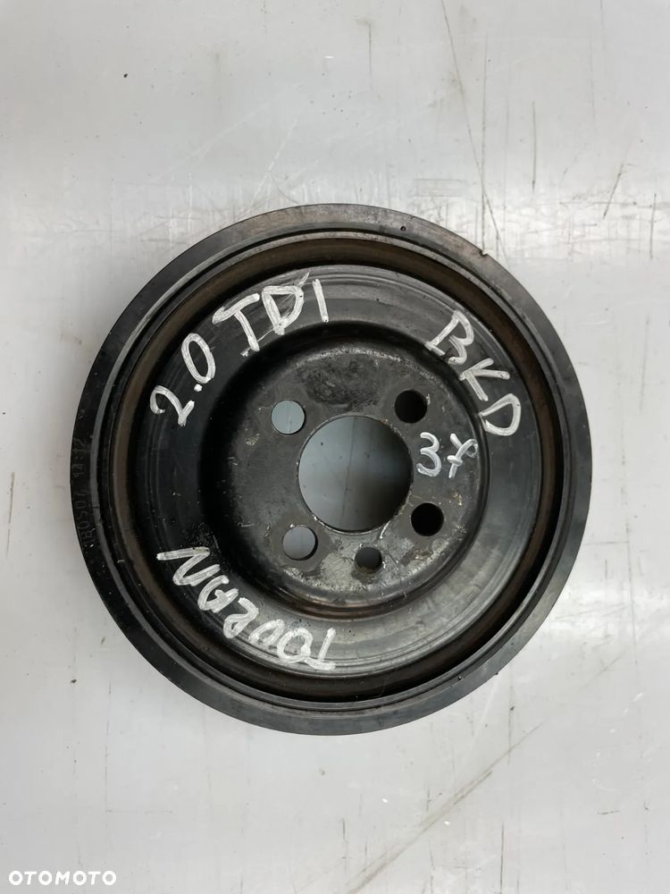 Koło pasowe wału vw Golf V Audi A3 8P Leon II 1.9TDI 2.0TDI 03G105243 - 1