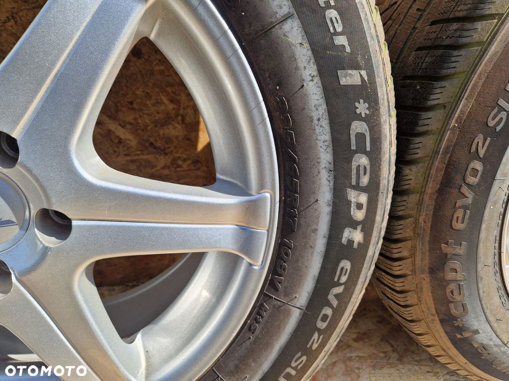 KOŁA ALUMINIOWE 5X112  FELGI ALUMINIOWE 17' OPONY  HANKOOK 8J17H2 - 5
