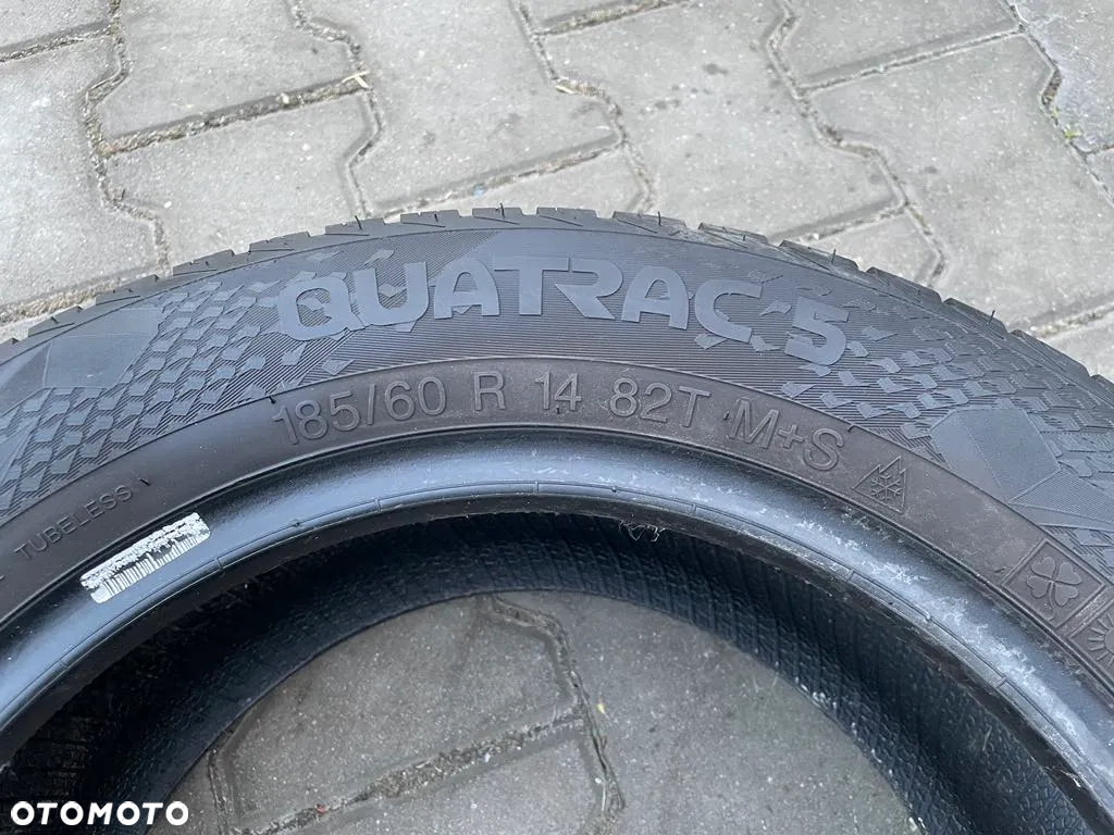 185/60R14 Vredestein - Opony Całoroczne 2szt. 6mm - Montaż - 2