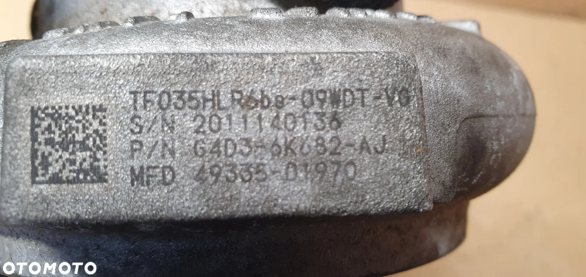 Turbina turbosprężarka turbo nastawnik Land Rover Discovery Sport L550 2.0 D G4D3-6K682-AJ - 8