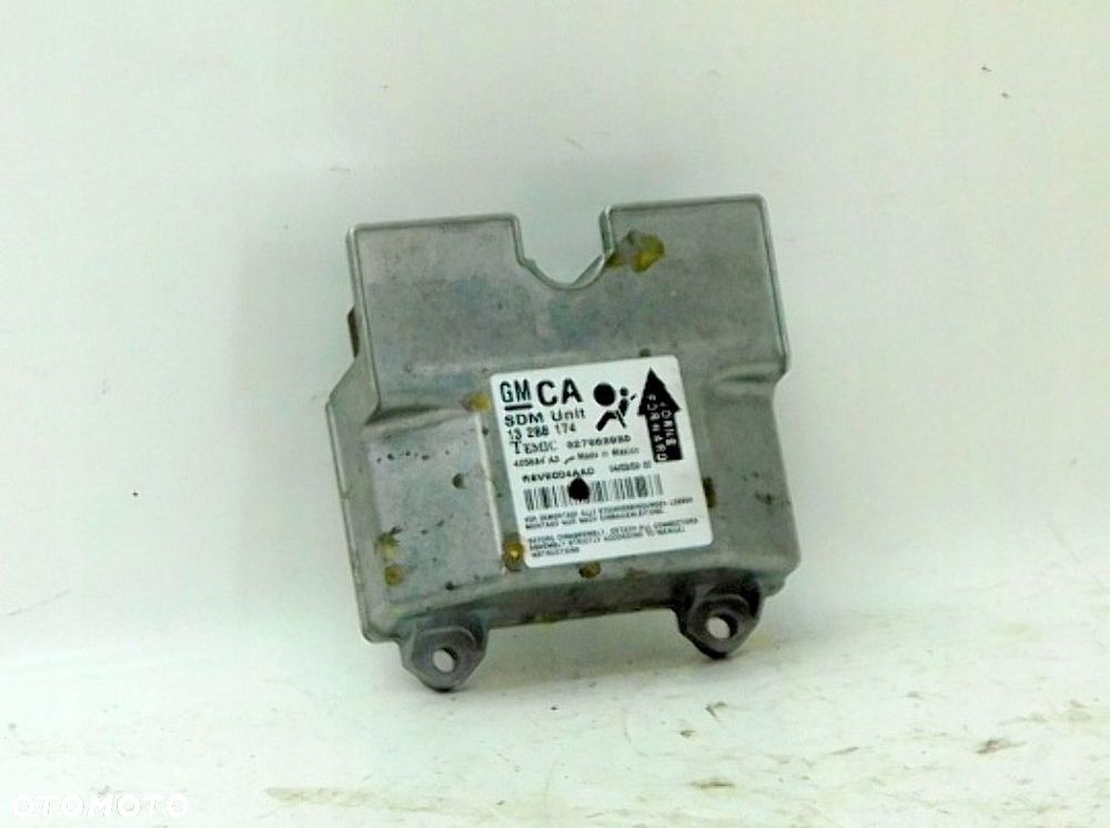 OPEL ASTRA H III 1.4 90KM 09 GTC MODUŁ STEROWNIK AIRBAG PODUSZEK 13288174 - 6