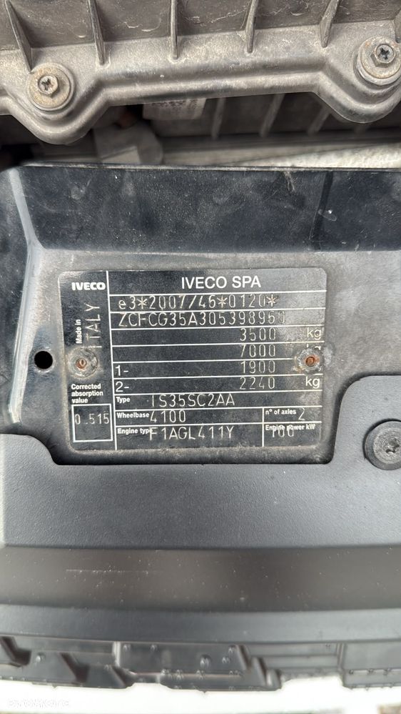 Iveco Daily 35S140, 2,3 140KM, L4H2, Zadbany, Niski przebieg - 26