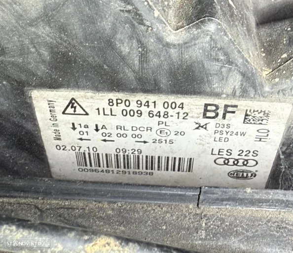 Frente Completa Audi A3 8P SLine 2.0TDI Ano 2010 Ref: 8P0941004/8P0941003 - 10