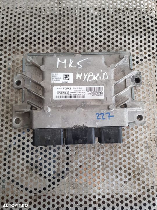 Calculator Motor Ecu Pcm Ecm Ford Mondeo Mk5 Luca Fusion 2.0 Benzina Hybrid Motor UACA UACB UACC - 1