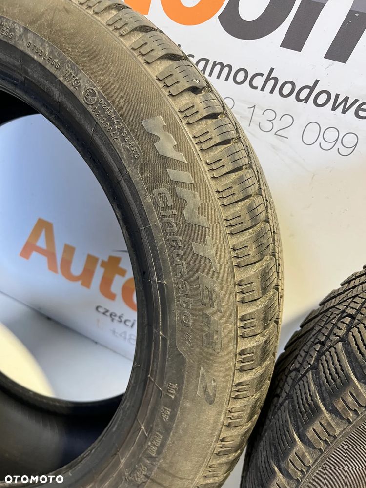 4XOpony 225/55/17 101V PIRELLI WINTER CINTURATO 2 Zimowa M+S 2022rok - 5