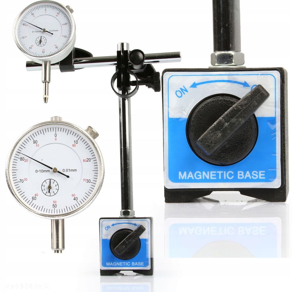 CZUJNIK ZEGAROWY ZE STATYWEM STATYW MAGNETYCZNY - 2