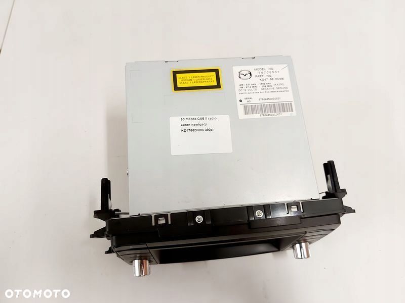 mazda cx5 cx-5 radio nawigacja navi kd4766dv0b - 4