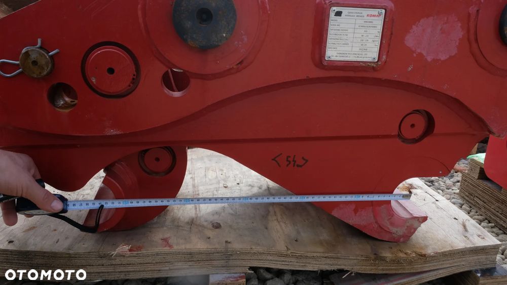 szybkozłącze nowe  fi 80mm  do koparki 18-25 ton - 9