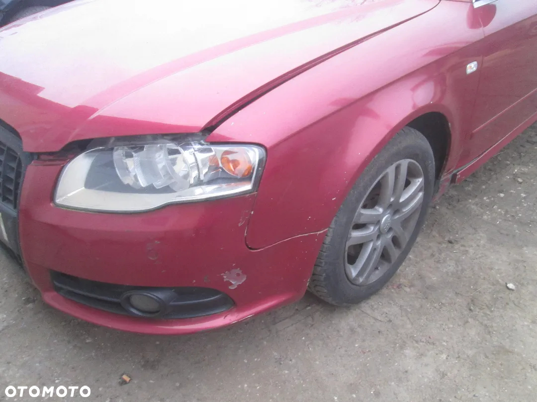 AUDI A4 B7 2.0 TDI 140KM BRE KOD LAKIERU LZ3F DRZWI MASKA LAMPY ZDERZAK SILNIK CZĘŚCI - 12