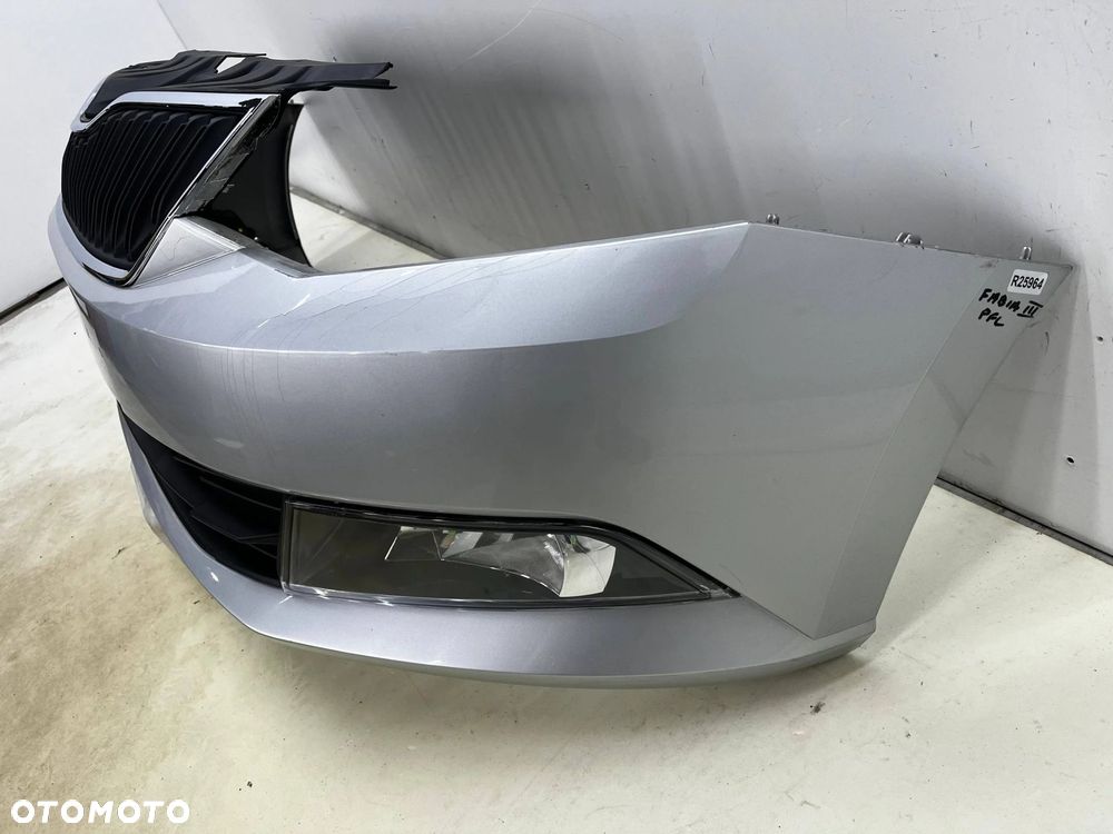 Zderzak przedni Skoda Fabia 3 III 14-18r. Przedlift przód 6V0807221 - 6