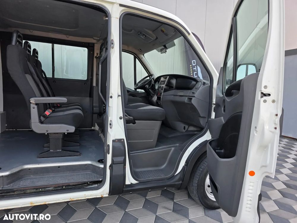 Iveco Daily 2.3D EURO5*//7Locuri //Cabina Dubla//Clima//Rate FIXE//Avans ZERO - 19