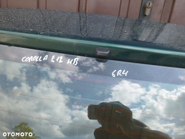 KLAPA TYŁ TYLNA KOMPLETNA TOYOTA COROLLA E12 3D 01-07 KOLOR 6R4 - 7