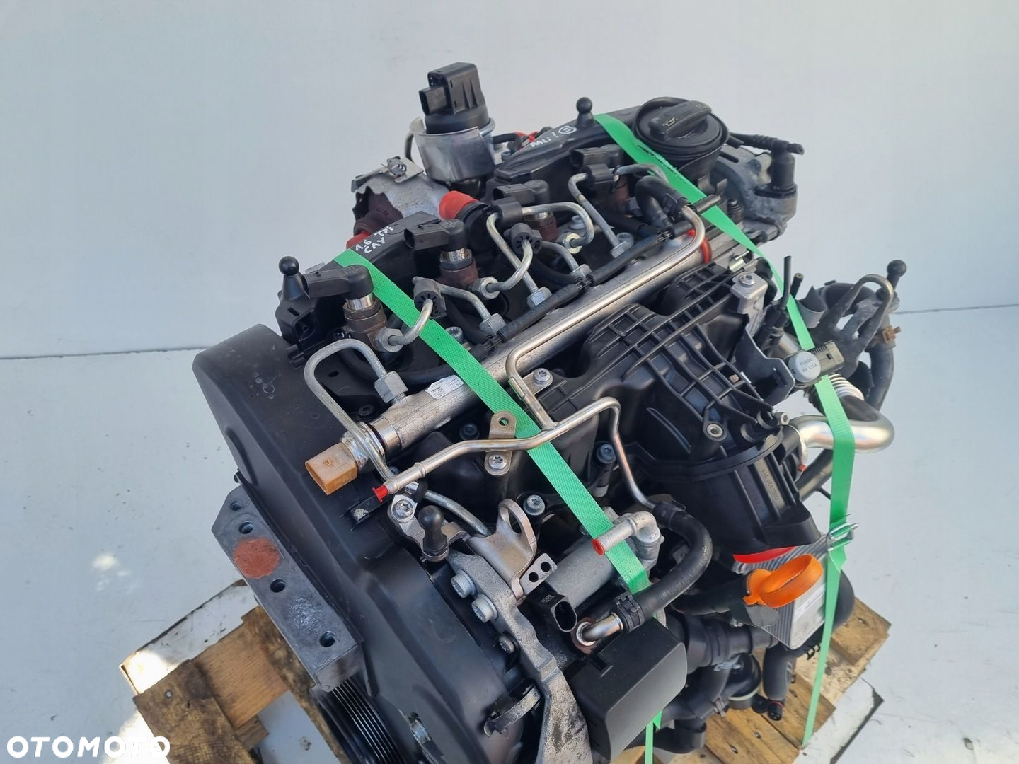 SILNIK KOMPLET Audi A3 8V 1.6 TDI 105KM 145tyś pali CAY CAYC - 5