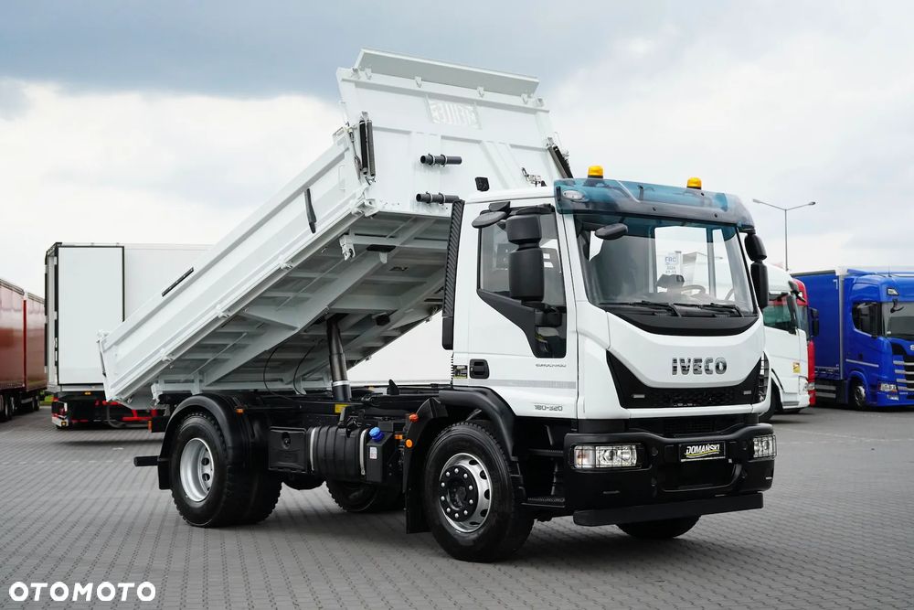 Iveco EUROCARGO / 180-320 / E 6 / WYWROTKA / ŁAD. 10 490 KG - 1