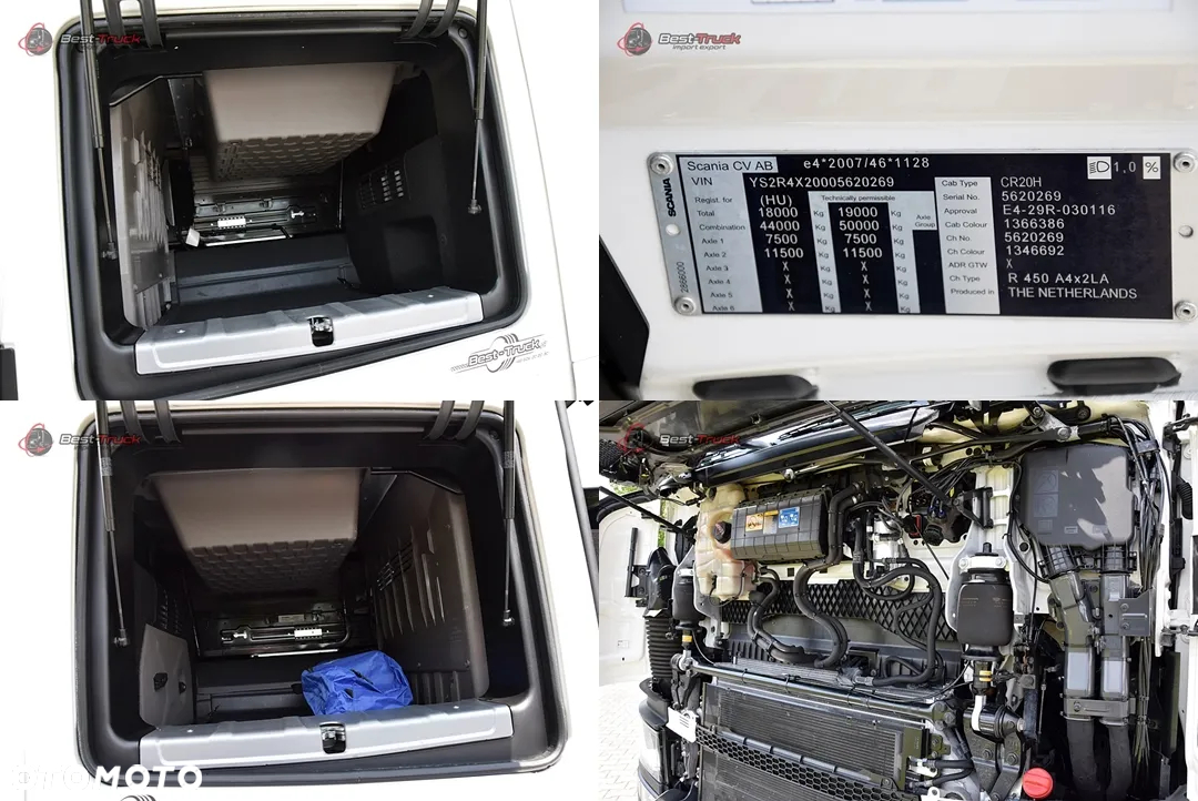 Scania R450 / LED / KLIMA POSTOJOWA / RETARDER  / STANDARD - 25