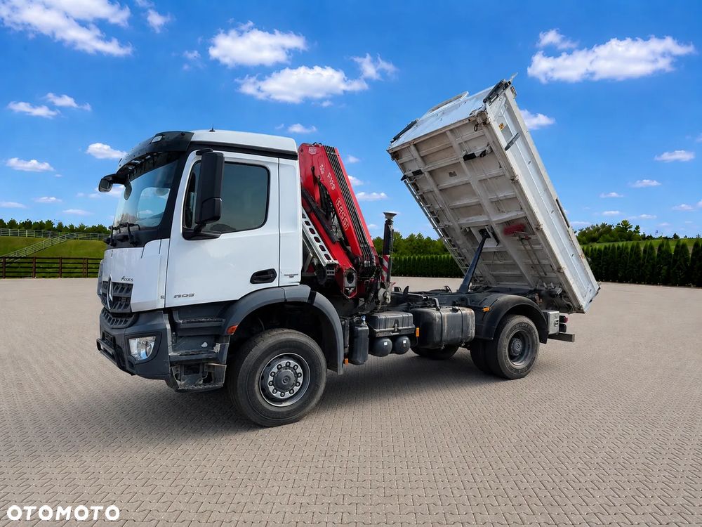 Mercedes-Benz Arocs 1832 4x4 | WYWROTKA MEILLER | HDS FASSI F120 | 123.000 km - 1