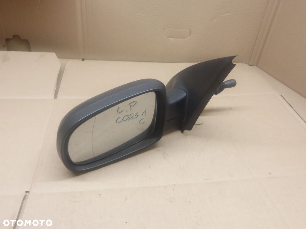 OPEL CORSA C LIFT 03-06 1.0B LUSTERKO ZEWNĘTNRZNE PRAWE LEWE MANUALNE - 3