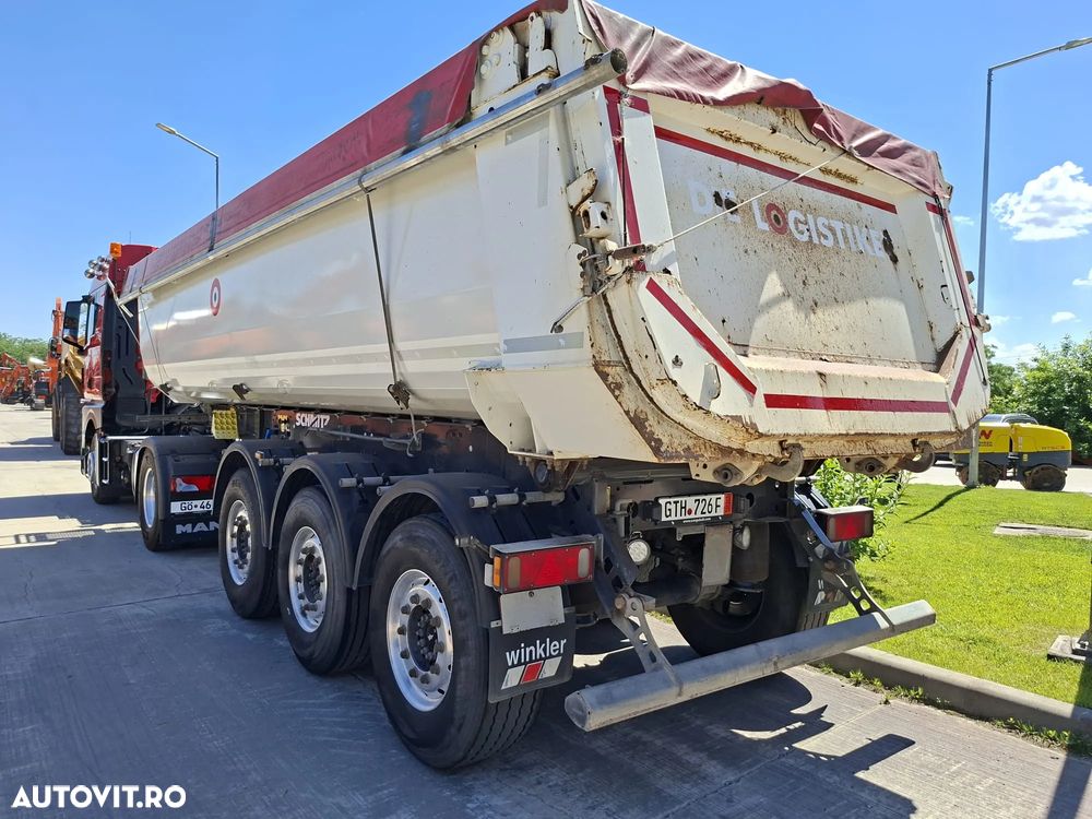 Schmitz Cargobull 10 BUCATI-basculabile 2020, prelata, scena vizitare, jante ALUMINIU, carte identitate RAR, tara propie 6,458kg, 28mc, picioare rabatabile, protectiie laterale si spate, posibilitate leasing, rulate in GERMANIA-STARE BUNA-PROMOMOTIE 22.900 EUR+Tva - 3
